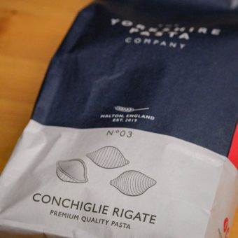 Yorkshire Pasta Company - Conchiglie Rigate Pasta At The Mart Farm Shop In Scotland